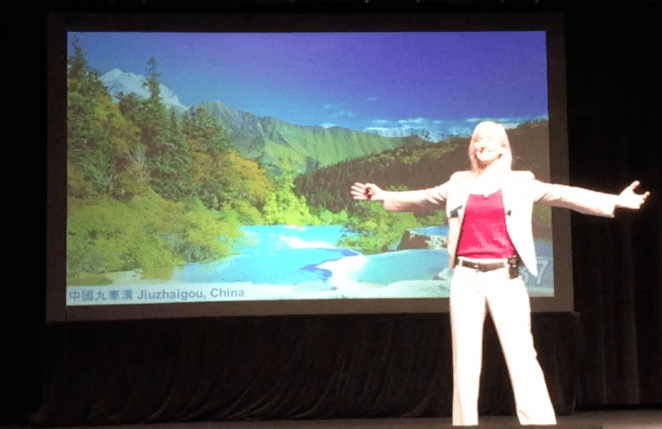 I spread my arms wide to scoop in the pristine air.